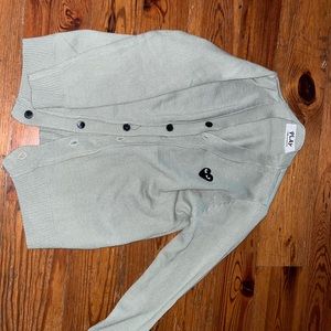 Comme Des Garçons mint cardigan